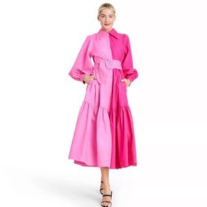 Christopher John Roger pink dress